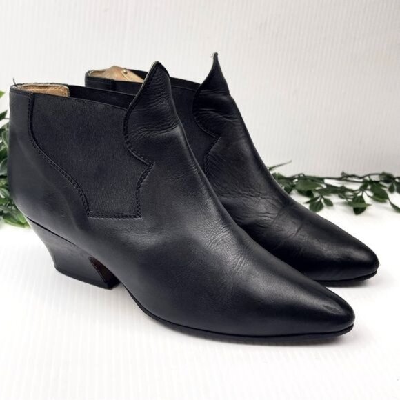 Acne Studios Alma Black Ankle Boot 7.5 - Picture 2 of 13